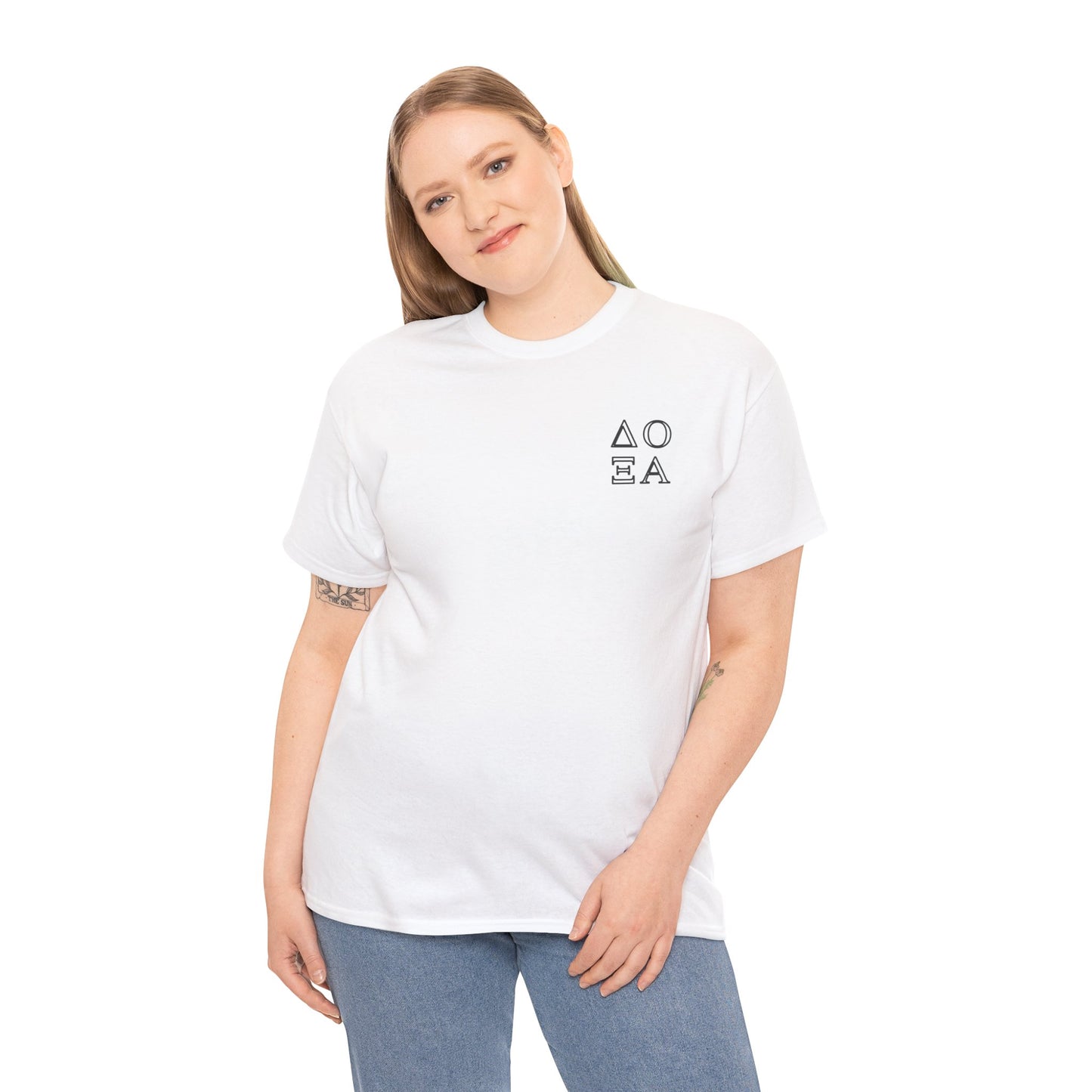 Doxa Romanos 5:8 Camisa