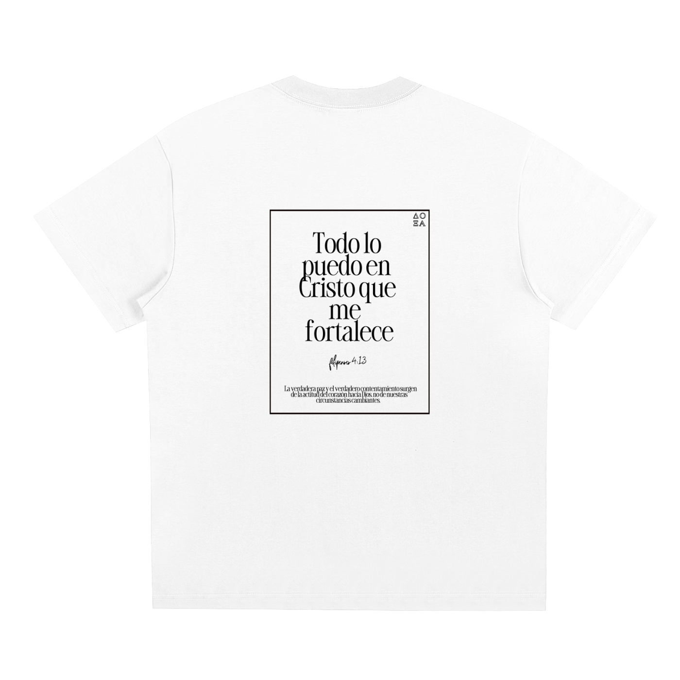 Filipenses 4:8 camisa