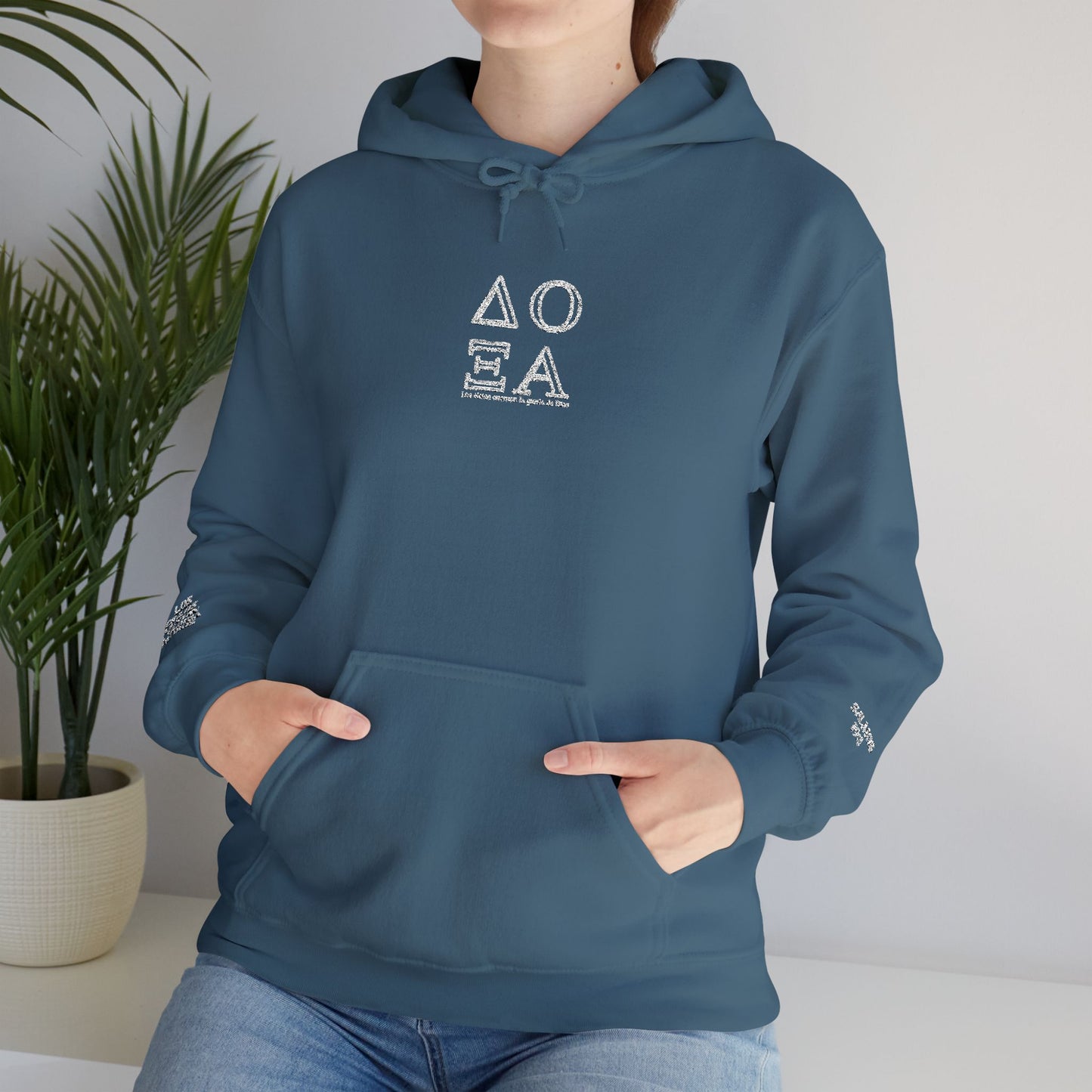 Doxa Hoodie embroidery!
