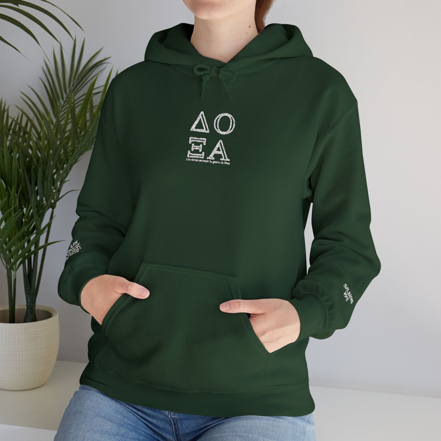 Doxa Hoodie embroidery!