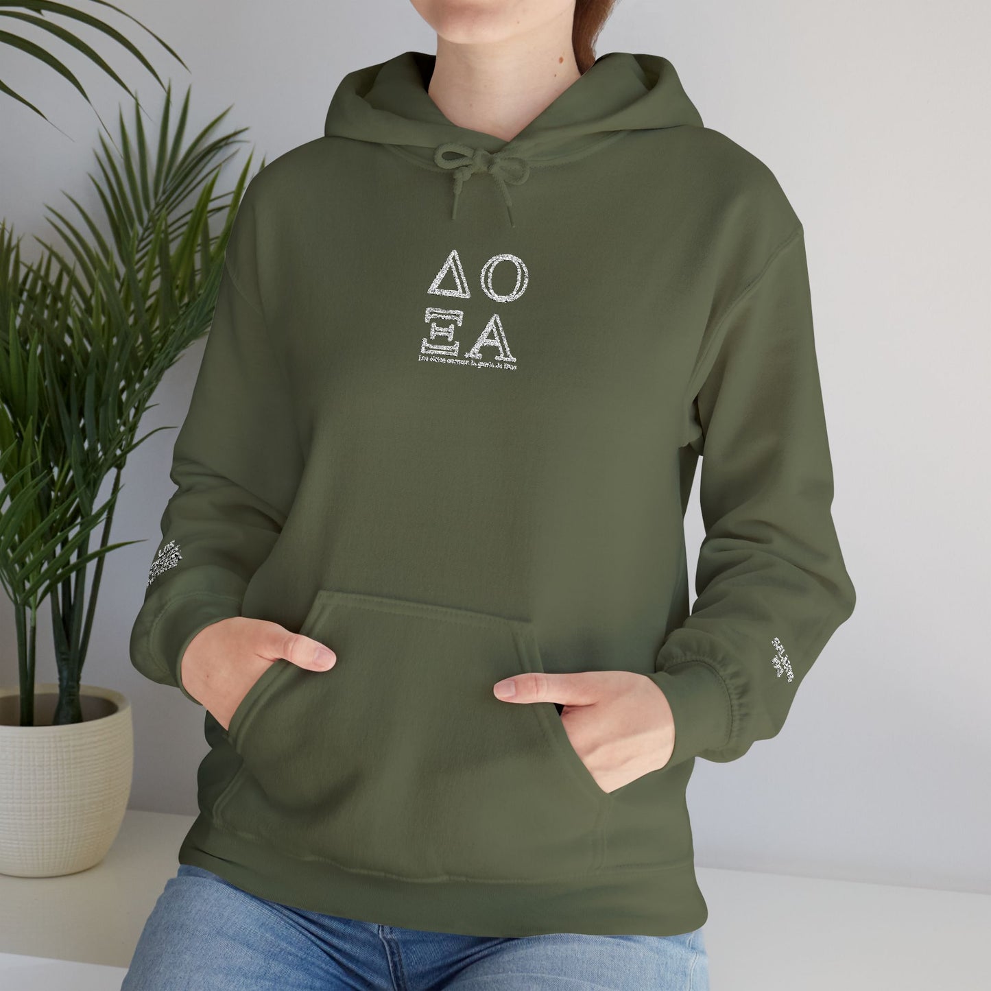 Doxa Hoodie embroidery!