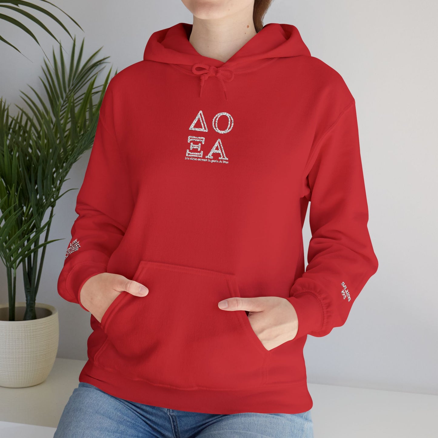 Doxa Hoodie embroidery!